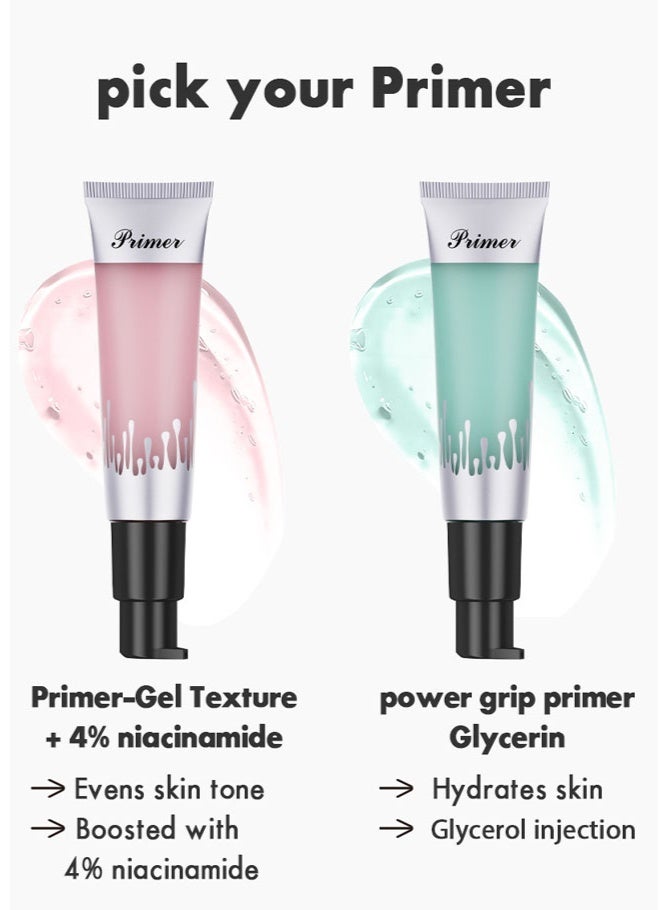 HelloKiss Smooth & Radiant Makeup Primer for Women – Long-Lasting, Pore-Minimizing & Hydrating Base - Image 2